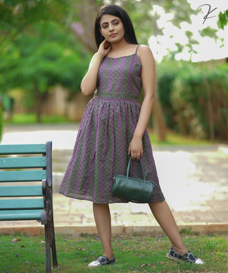 Krushnachuda-Brunch-Midi–Moss-Green