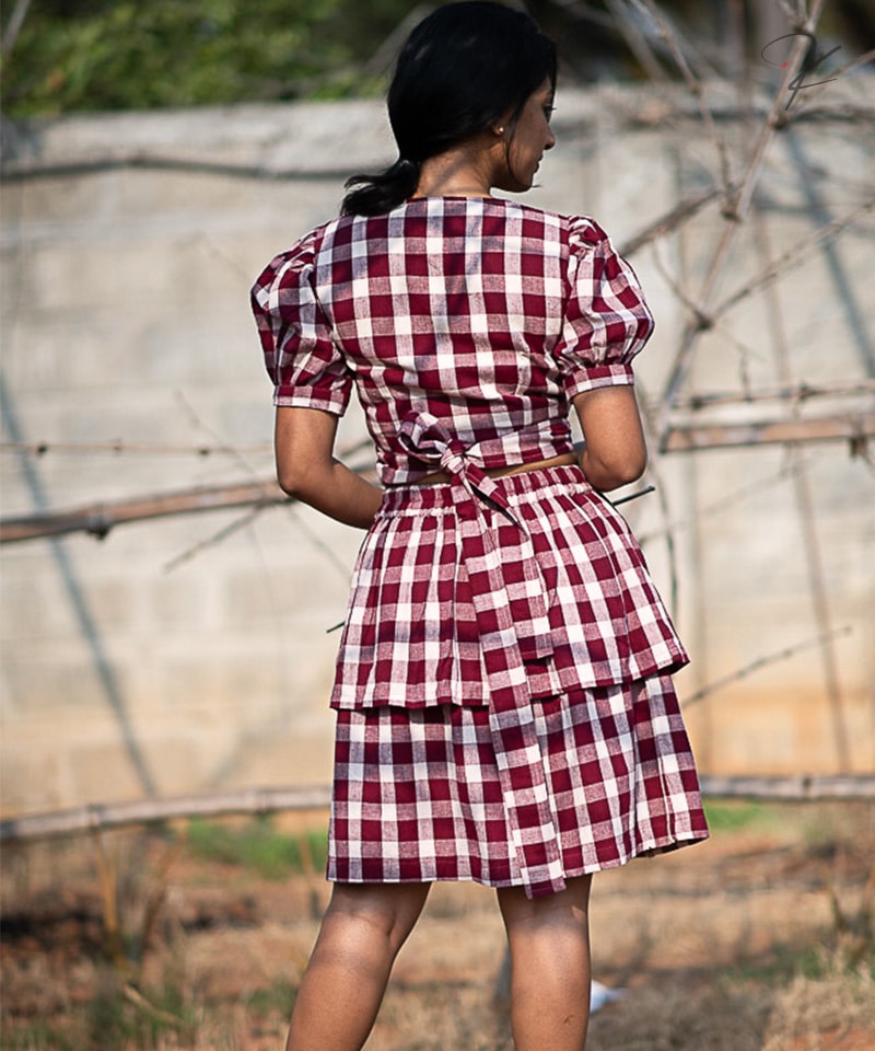 Krushnachuda-Check-Mate-Co-Ord